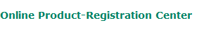 Online Product-Registration Center